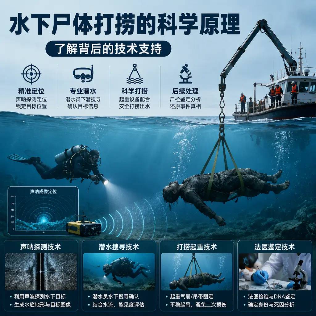杭州水下尸体打捞的科学原理，了解背后的技术支持